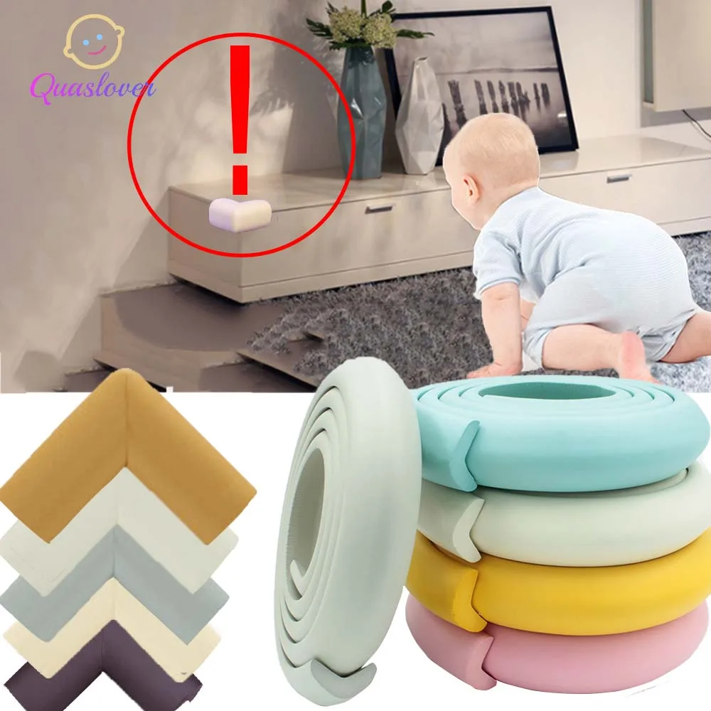 

2M Baby Protection Foam Protection For Children Safety Edge Corner Guards Protector Baby Head Protector Corner Table Safety
