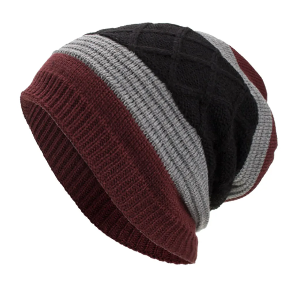 

Women Men Warm Baggy Women's Skullies Beanies Knitted Touca Gorro Caps For Men Ladies Caps Knit Ski Beanie Skull Caps Hats rasta