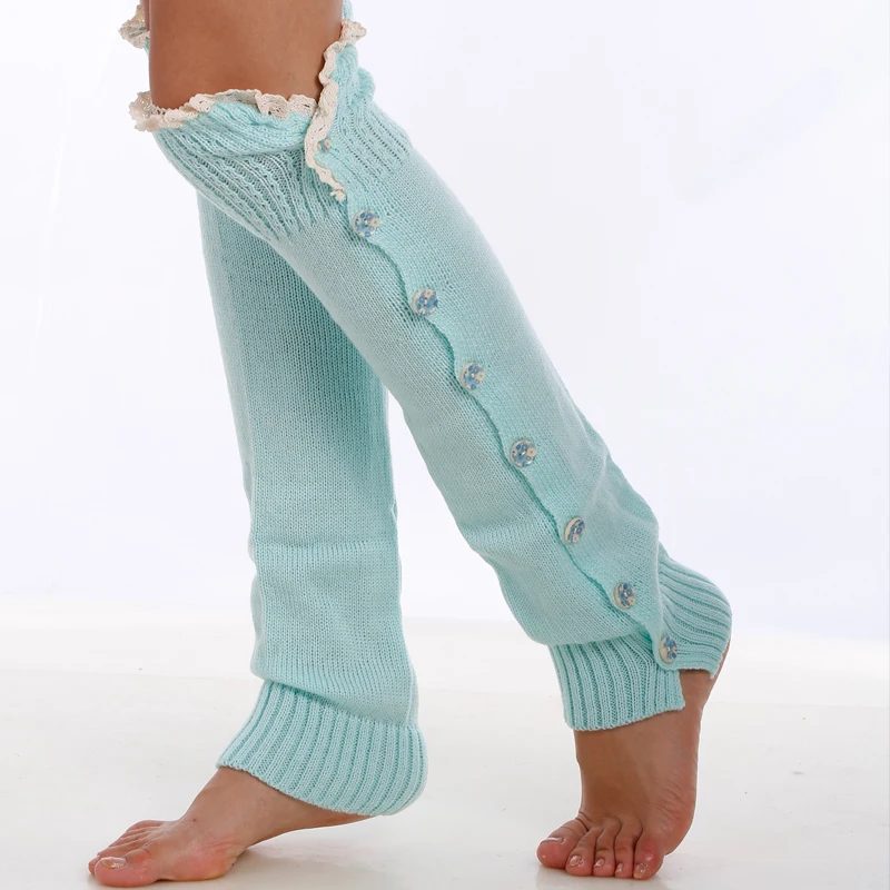 Нечеткие Термальность носком Носки для девочек Calcetines осень-зима Повседневное Раздвоенные Твердые 50 см супер длинные носком Носки для девочек