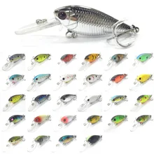 wLure 7g 5cm Lightweight Deep Water Diver 3-4 Meters Tight and Fast Wobble Epoxy Coating Treble Hooks Crankbait Lure C549