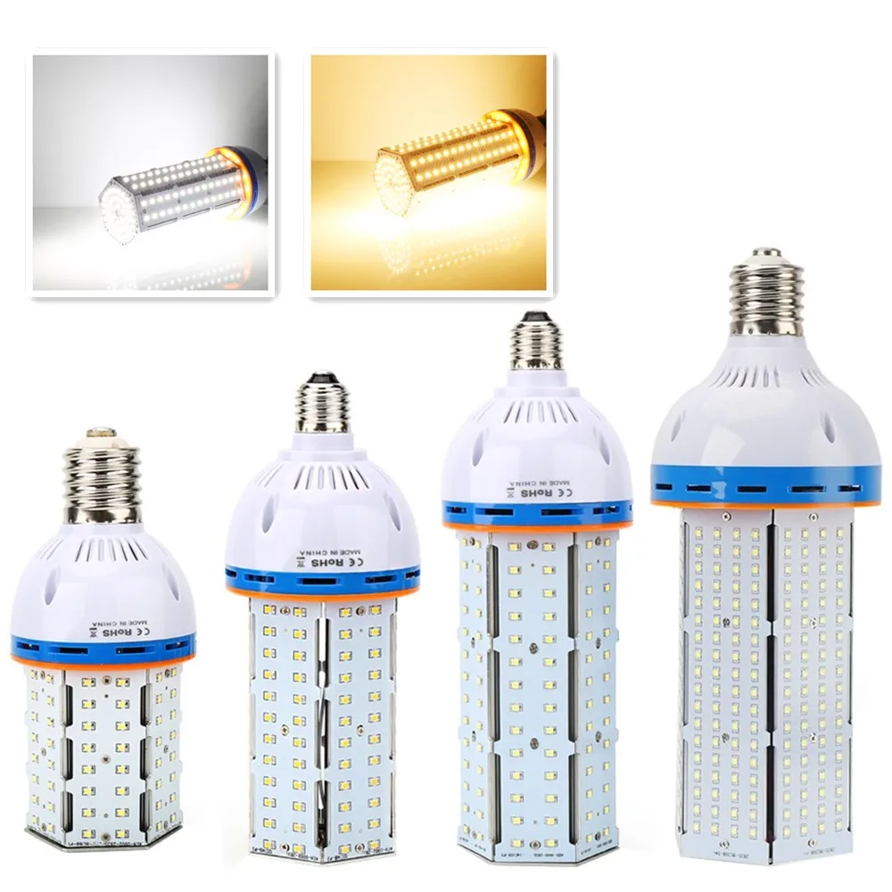 

E27 E40 2835SMD 30W/40W/50W/70W/100W/120W/140W LED Corn Light White/Warm White LED Bulb Corn Lamp for Warehouse Engineer Square