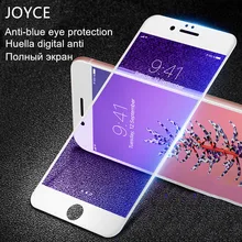 JOYCE 9D Blu ray стекло iPhone7 8 6 x Анти-синий светильник защитная пленка, стекло 7 8plus xr xsmax защита экрана полное покрытие экрана