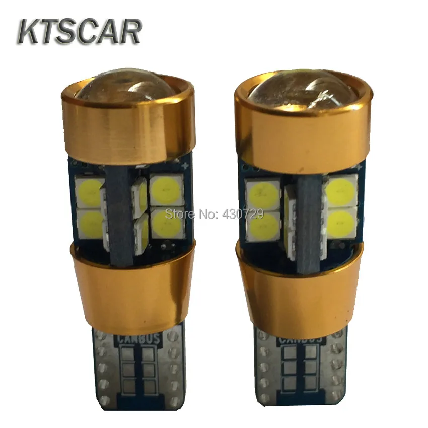 2 шт. 12 В T10 Canbus 19 SMD 3030 sem erros Nao polaridade Spot 168 W5W 194 автомобильный Лицензиат|estiling| |