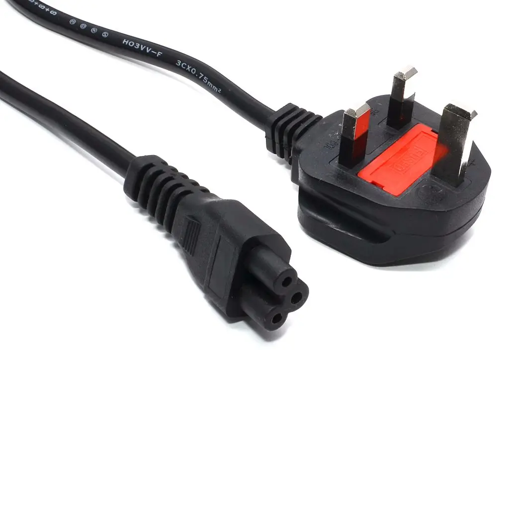 Штепсельная вилка 3 Pin для C5 US/UK/EU/AU шнур питания переменного тока ноутбука Dell Lenovo