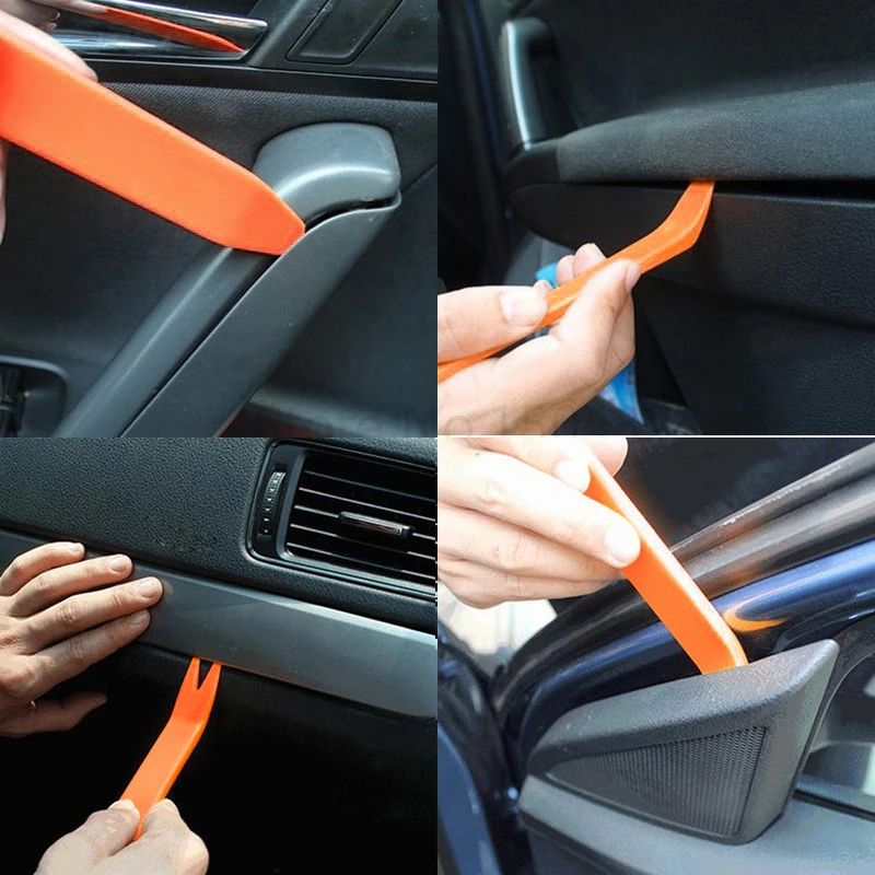 Портативный автомобильный радиоприемник дверной зажим панель отделка панели