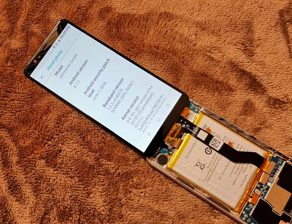 Новый сенсорный ЖК экран для Yandex Phone YPhone arm64|frame|frame frameframe housing |