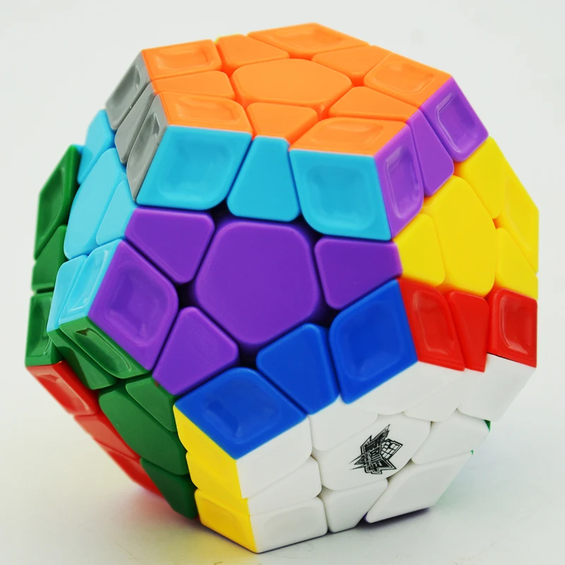 Циклон для мальчиков Dodecahedron Радуга 3x3 волшебный куб без наклеек скоростной куб пазл игрушки Обучающие Развивающие игрушки для детей