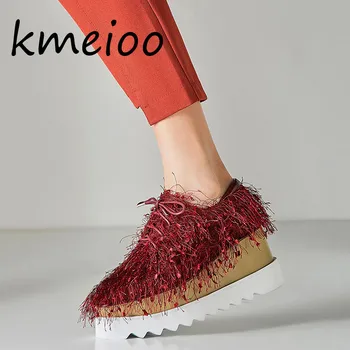

Kmeioo Female Outdoor RCasual Shoes for Women Bee Flat Shoes Student Ladies Shoes Loafers Girls Walking Shoes