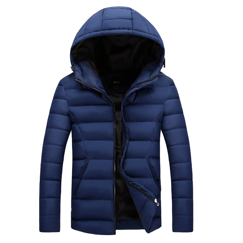 Hooded Dikke Hoogwaardige Warm Houden Parka Mannen Nieuwe Mode Merk Kleding Mannen Parka Jas Winter Trend Jeugd Mannen Winter Jas