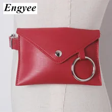 Engyee Модная женская сумочка на ремне поясная упаковка Женский кожаный чехол для телефона сумки Повседневная Сумка-конверт женская поясная сумка Bolosa Feminina