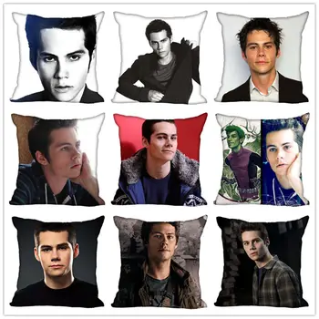 

Custom Dylan O'Brien Square Pillowcase Custom Zippered Bedroom Home Pillow Cover Case 1pcs custom 40x40cm