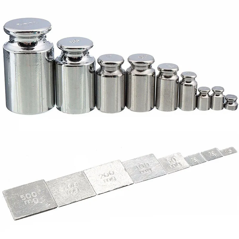 Goede 17Pcs 211.1g 10 mg 100g M2 Set Gram Precisie Kalibratie Gewicht Digitale Weegschaal
