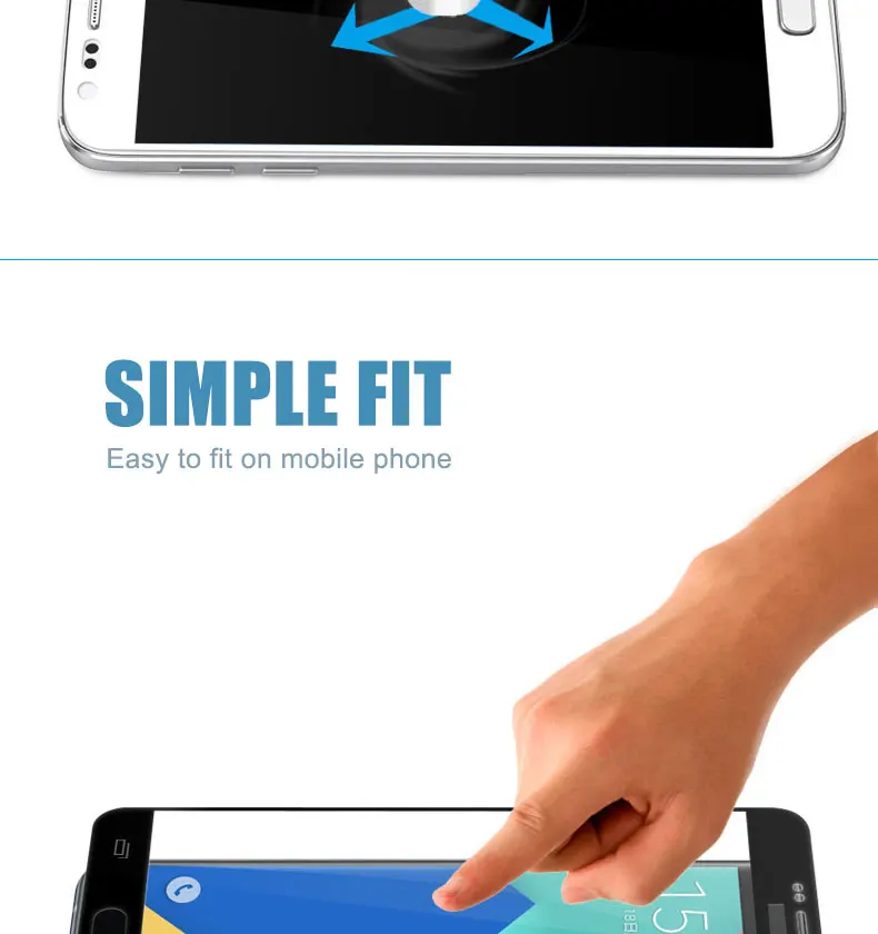 3D полное покрытие из закаленного стекла для samsung Galaxy S7 A7 A5 A3 J3 J5 J7 Защитная пленка для экрана