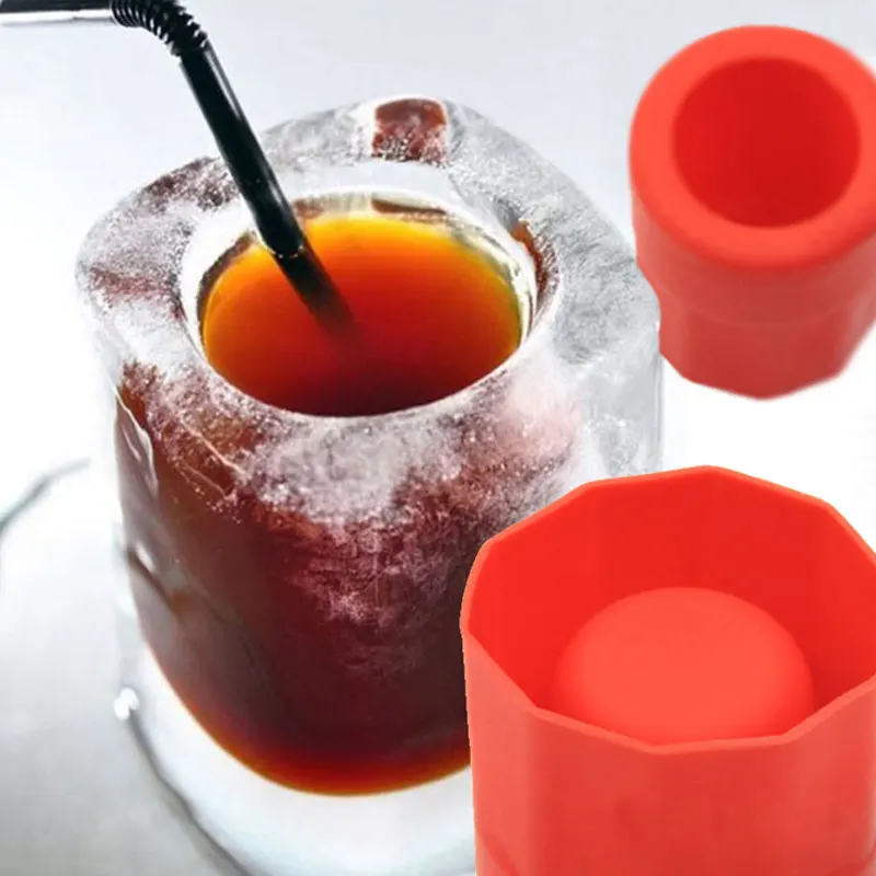 Buy Cup Shape Ice Mold Soft Silicone Frozen Ice Tube