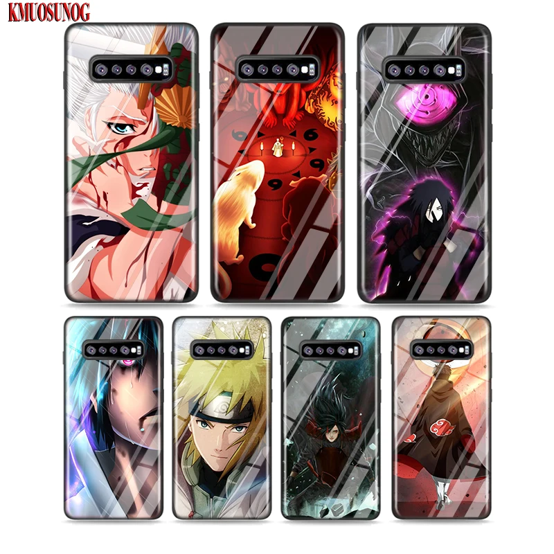 

Black Silicone Case Naruto Kakashi for Samsung Galaxy Note 10 9 8 Pro M30 M20 S10E S10 5G S9 S8 S7 Plus Cover