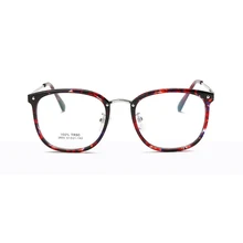 Модные женские очки унисекс оптические прозрачные очки оправа близорукость винтажные очки оправа овальные очки oculos de grau 2655