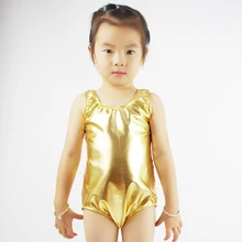 Speerise для золотого цвета для девочек Купальник для балета, танцев Блестящий металлический Детские лайкра из спандекса, для гимнастики костюмы для Детское трико