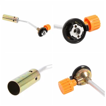 

Multifunctional Camping Hiking Butane Gas Torch Manual Ignition Heating BBQ Spray Flame Gun Barbecue Lighter