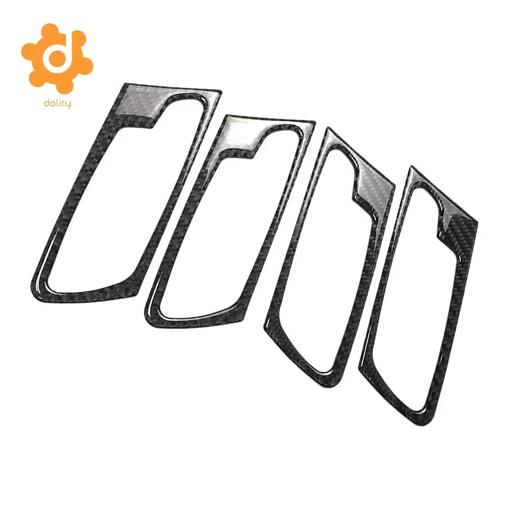 4 Pieces Car Interior Door Handle Cover for 2008-2013 BMW X5 E70 2009-2014 X6 E71