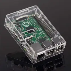 Корпус для Raspberry Pi ABS ящик-кожух, пластиковый корпус RPI 3 совместимый Raspberry Pi 3 Model B + 3B
