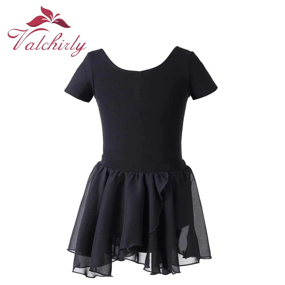 

Cute Short Sleeve Ballet Dress Dance Clothing Ballet Costumes for Girls Dance Leotard Dancewear