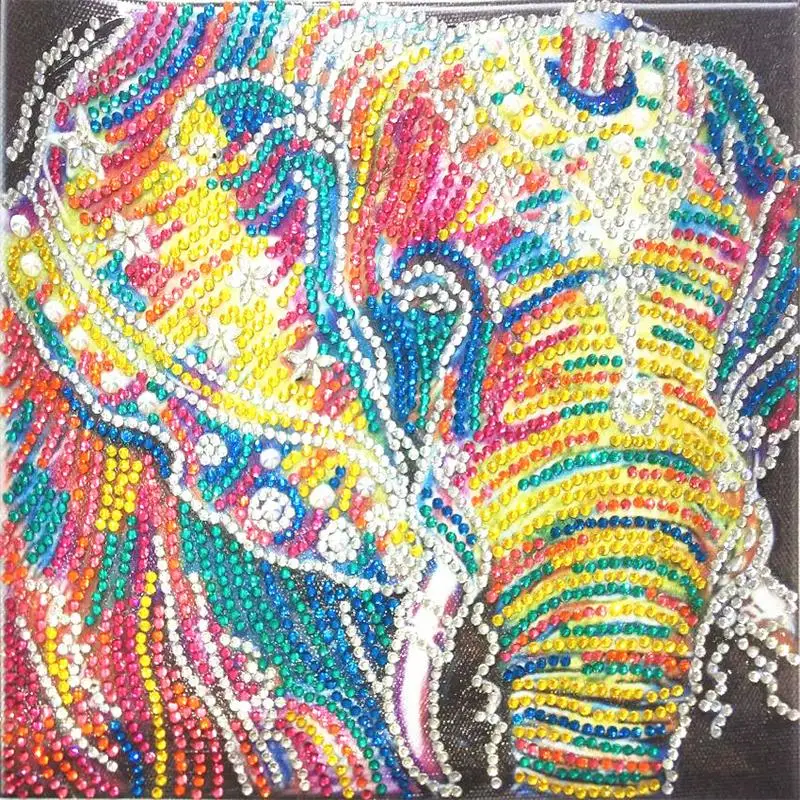 

DIY Diamond Painting Cross Stitch People 3D Mosaic Picture Special Shaped Diamond Embroidery Bead Home Decor XZH005