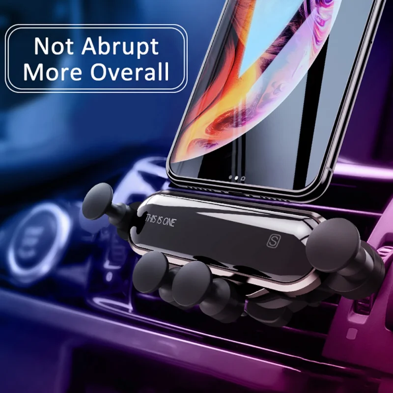 

Universal Car Phone Holder For Phone In Car Air Vent Mount Stand No Magnetic Mobile Holder For iPhone/SAMSUNG /LG/Huawei/Oneplus