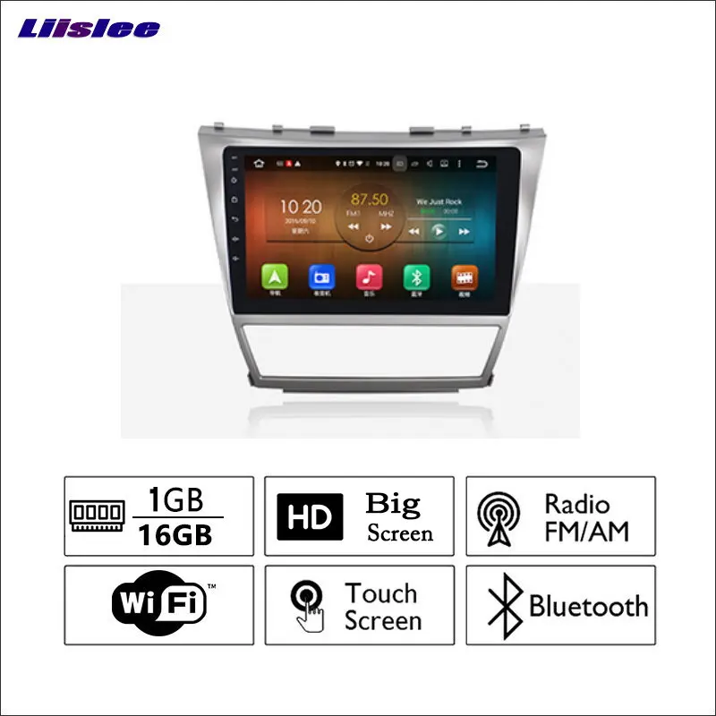 

Liislee For Toyota Camry 2007~2011 Car Radio GPS Audio Video Multimedia Player WiIFi DVR Navigation Android System No CD DVD