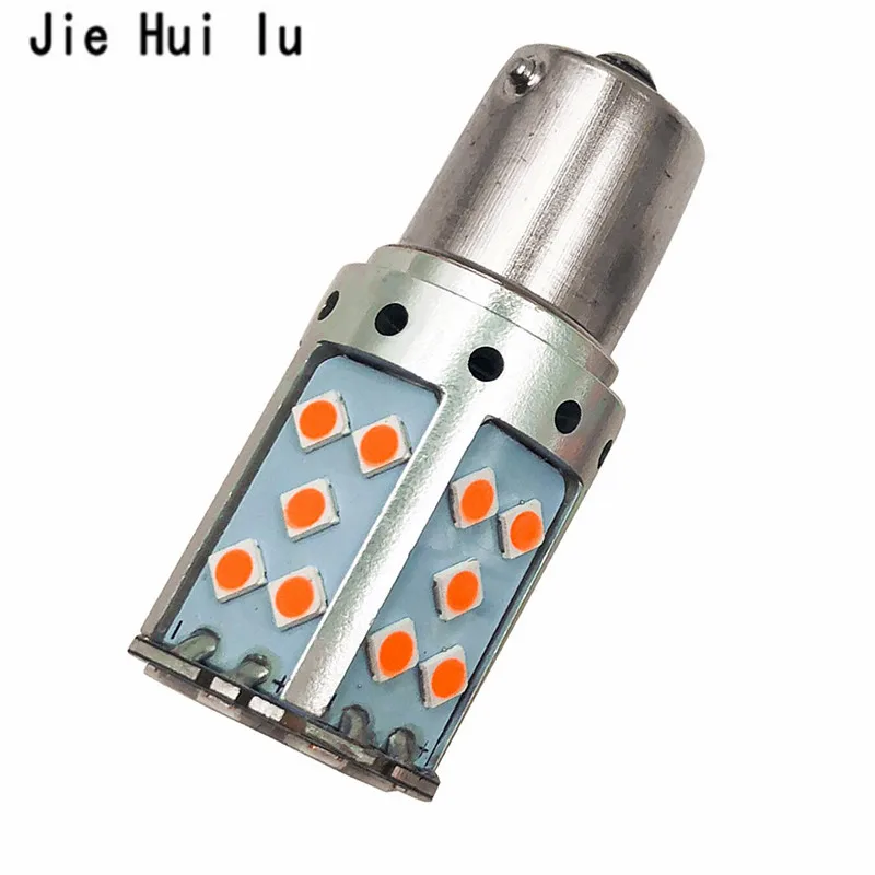 

Canbus LED BA15S BAU15S py21w 7440 7443 3156 3157 1156 35 SMD 35SMD 3030 Amber DRL Stop Reverse Light Turn Signal Bulbs Lights