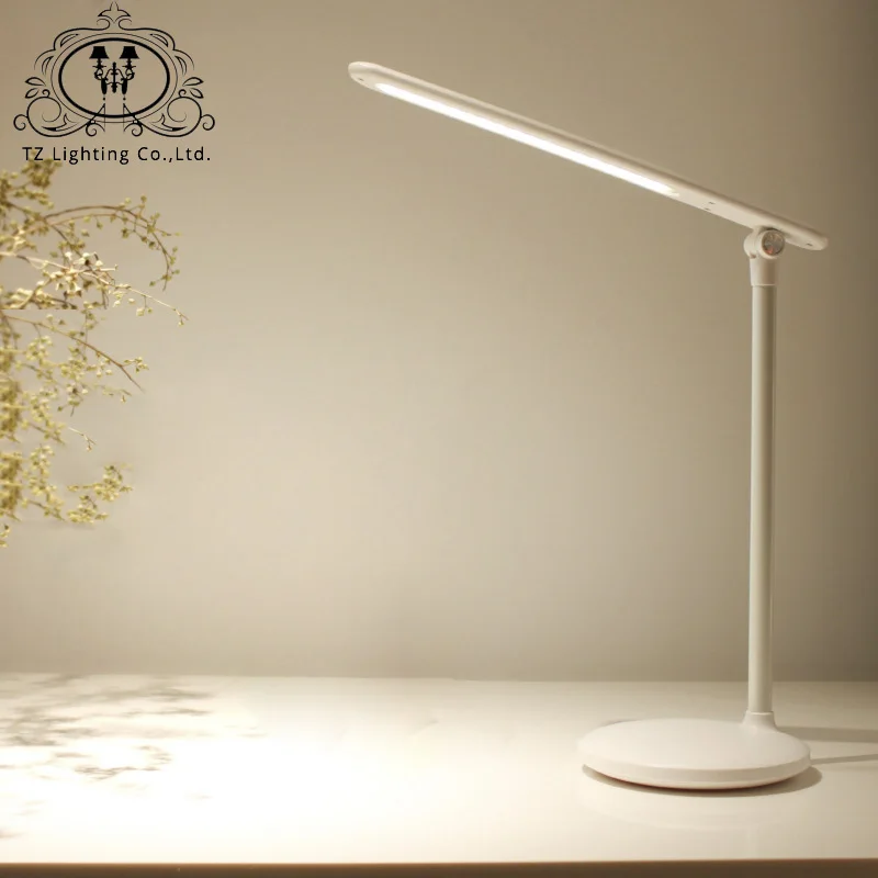 

TZ Dimmable Led Table Lamp Flexible Bright Reading Work Office Study Desktop Charging Folding Desk Light 5DV 4W Bureaulamp