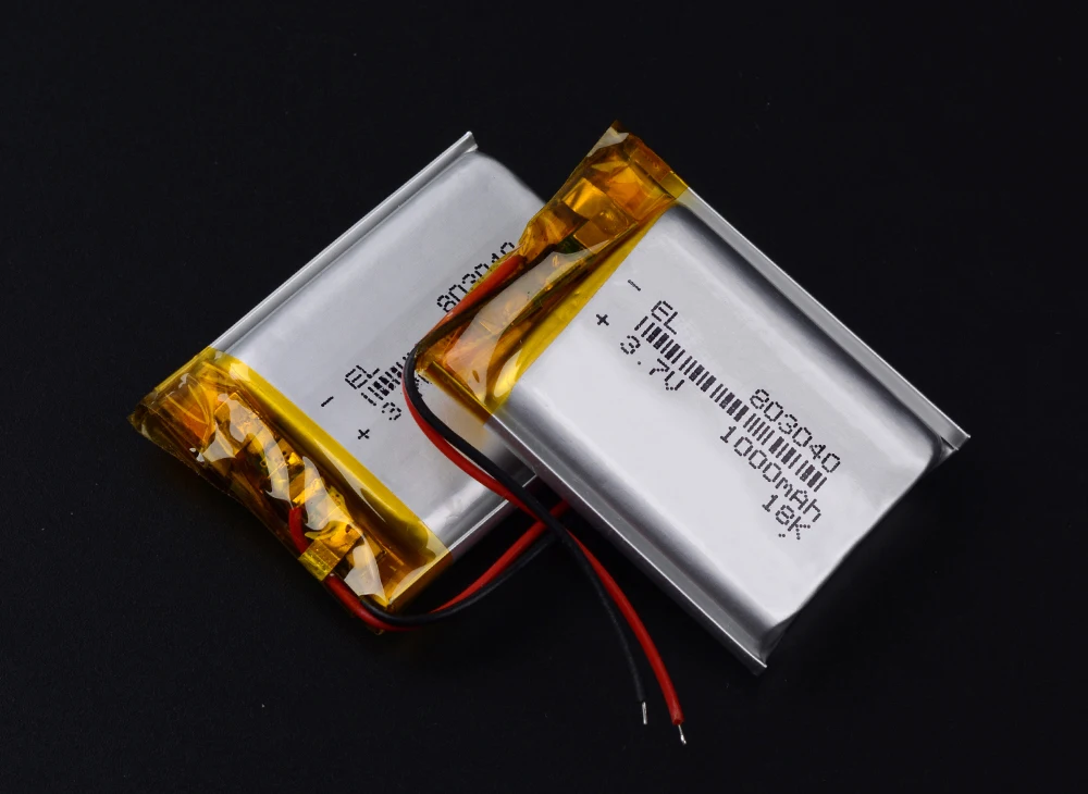 Планшетный ПК 3,7 V 1000mAh Lipo литий-полимерный аккумулятор 803040 аккумуляторная батарея с высокой емкостью