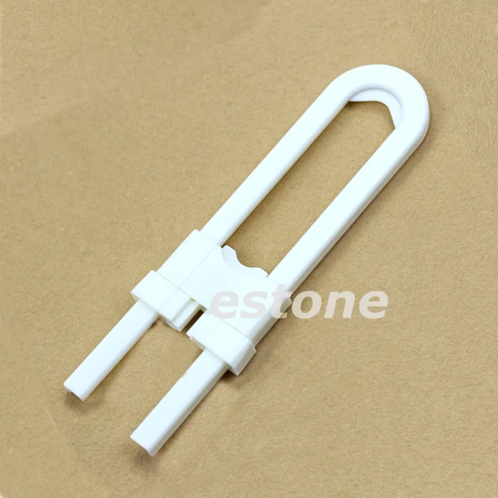 1PC Child Safety Cabinet Latches Baby Safe Closet Kitchen Door U-Shaped Lock