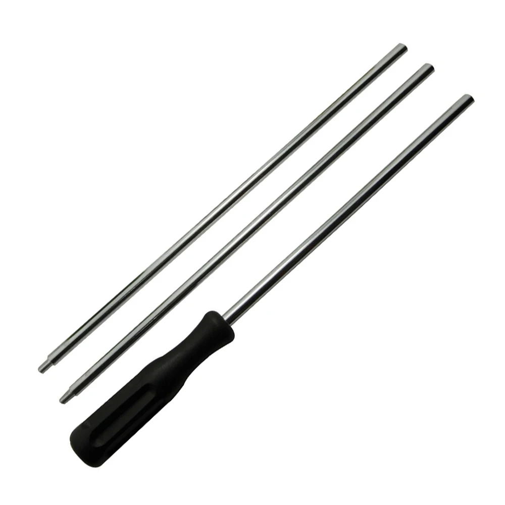 

3 Section Rifle Aluminium Gun Cleaning Rod 5mm/7mm for Hunting Tactical Gun Cleaning Kit External thread 5-40