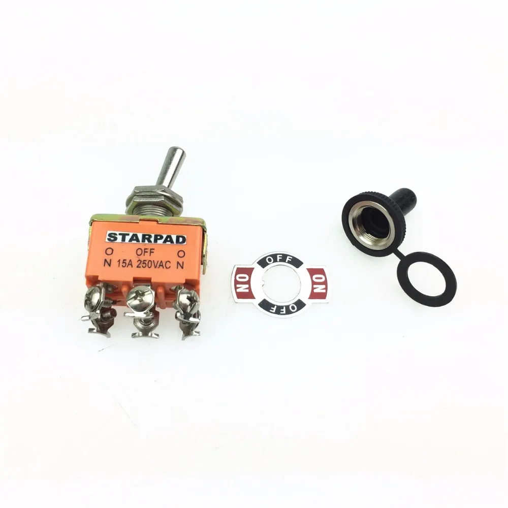STARPAD Motorcycle double flash waterproof switch Waterproof toggle switch accessories in Car