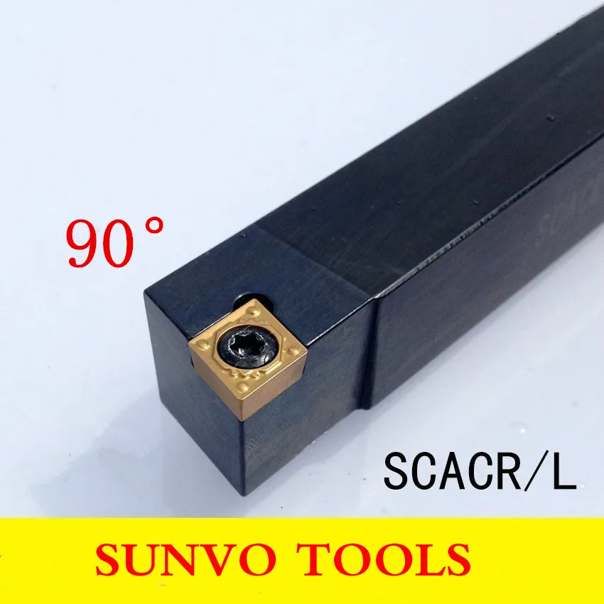 

SCACL1212H09 SCACR1212H09 Turning Tools External Turning Tool Holder SCACR / SCACL Use CCMT0T304 CCGT09T308 Insert