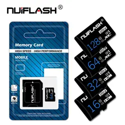 Новейшая карта памяти Nuiflash Micro sd 8 г 16 г 32 г SDHC sd карта 64 г 128 г SDXC карта памяти Class10 cartao de memoria с адаптером бесплатная доставка