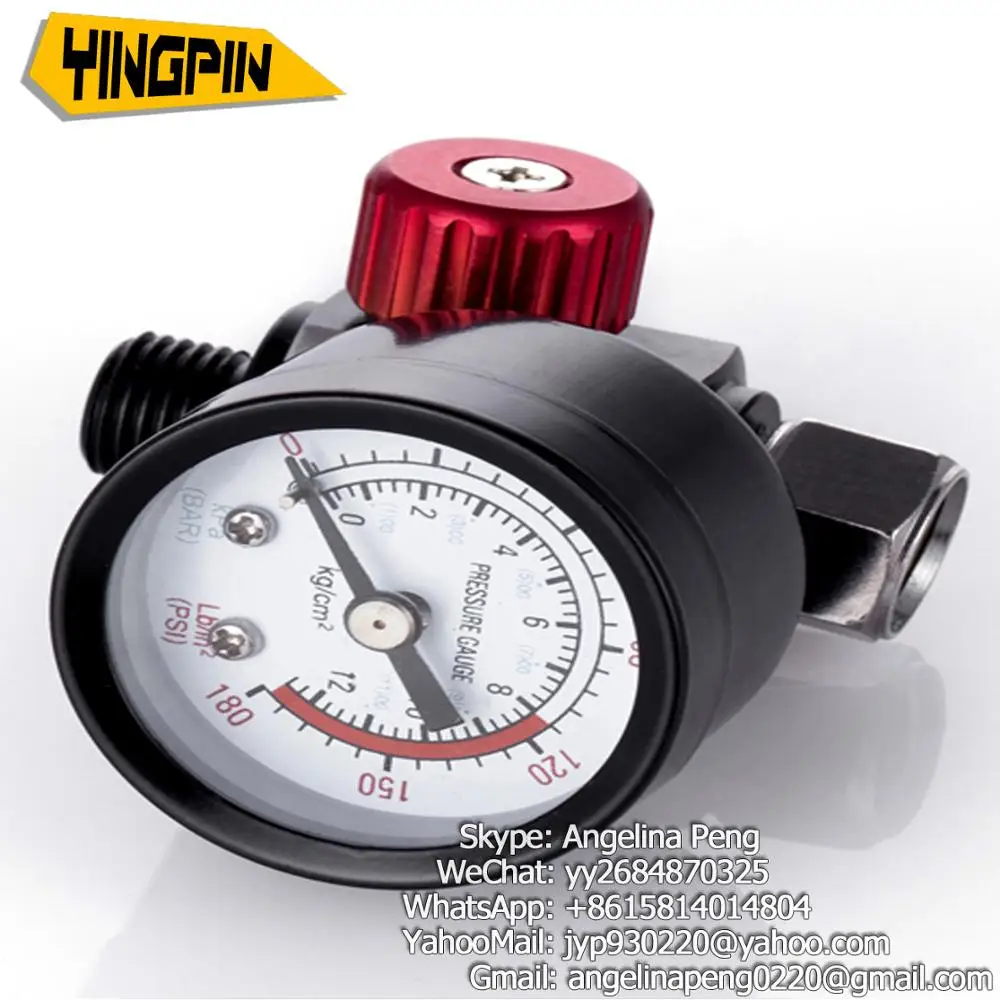 

HVLP air pressure regulator,automatic paint air regulator,Spray gun adjusting pressure gauge