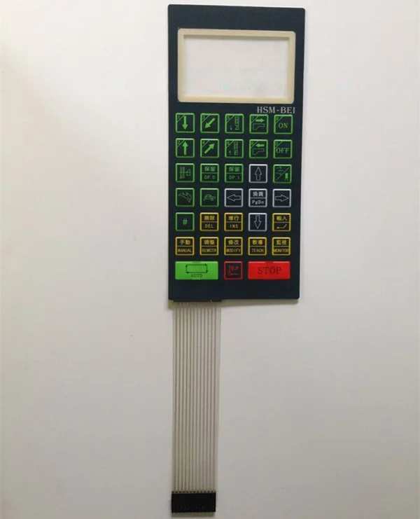 

1OCS  For  HARMO HSM-BEI.HPC-UEI  Membrane Keypad Film