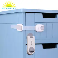 10 упаковок замок для шкафа Детская безопасность защита от детей безопасные замки детский ящик безопасности защелки для холодильников