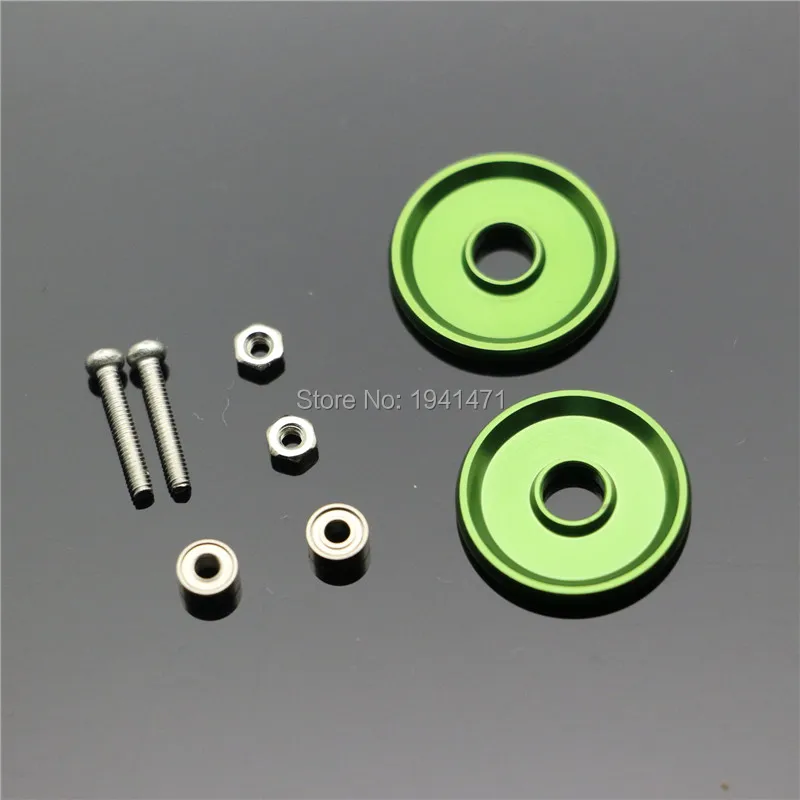RFDTYGR Mini 4wd 19mm Aluminum Rollers Self made Parts For Tamiya MINI 4WD 19mm Colored Aluminum