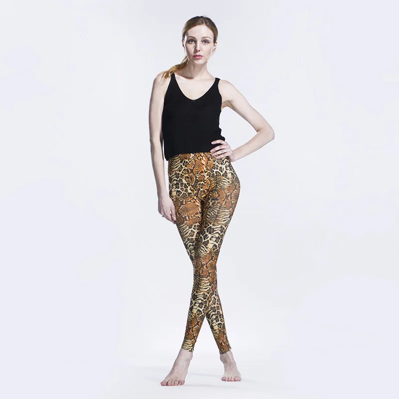 

Wholesale New Sty Simple Leopard Print Ankle-Length Pants 10 Pieces