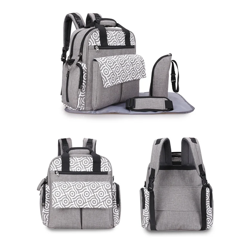 Mummy Nappy Maternity Bag Multifunction Baby Diaper Bag Large Capacity Travel Nursing Backpack Newborn Bags Mochila BB6073 (12)