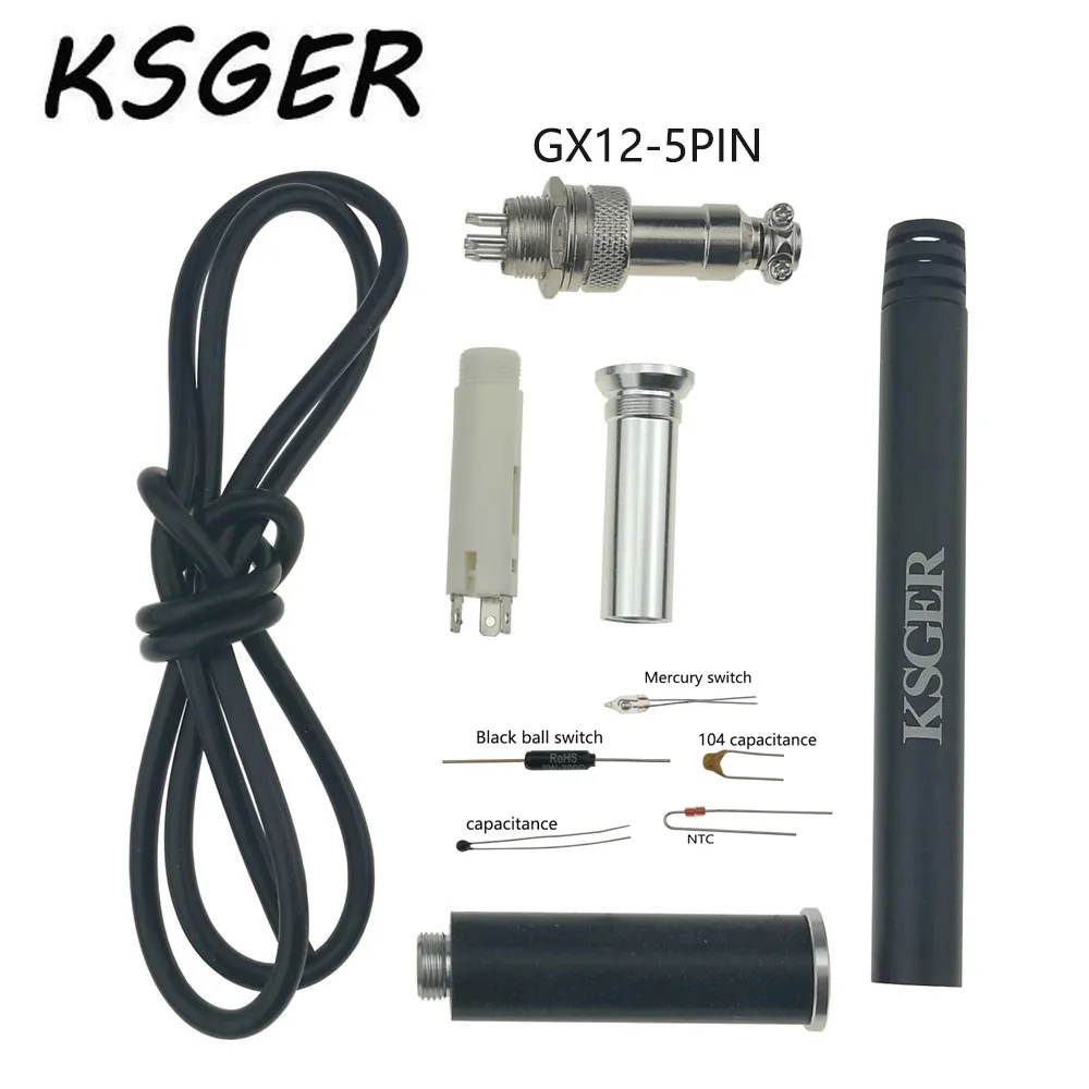 KSGER T12 9501 металлический сплав ручка для паяльника наборы сделай сам STC/ STM32 OLED 951 MINI