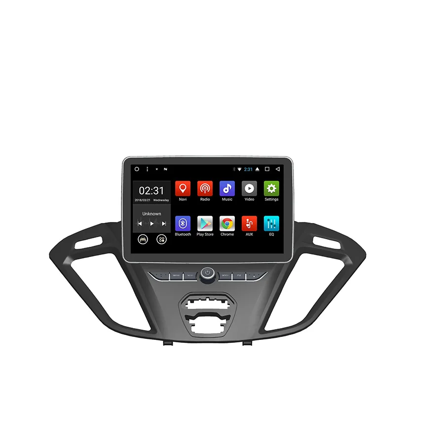 Cheap Android 7.1 Car Player For Ford Focus 2017 Quad Core Car Radio GPS Navigation Stereo Headunit WIFI 4G Car Multimedia DVD Player 1