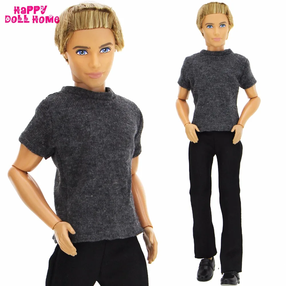 

Handmade Sportswear Outfit Fashion Modern Cool Costume Daily Wear Shirt Trousers Clothes For Barbie Ken Doll Accessories Gift