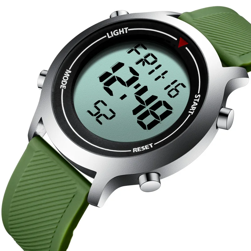 

KDM LED Display Watches Men Sport 30m Waterproof Quartz Wristwatch Luminous Chronograph Date Watches Men Relogios Masculino 0064