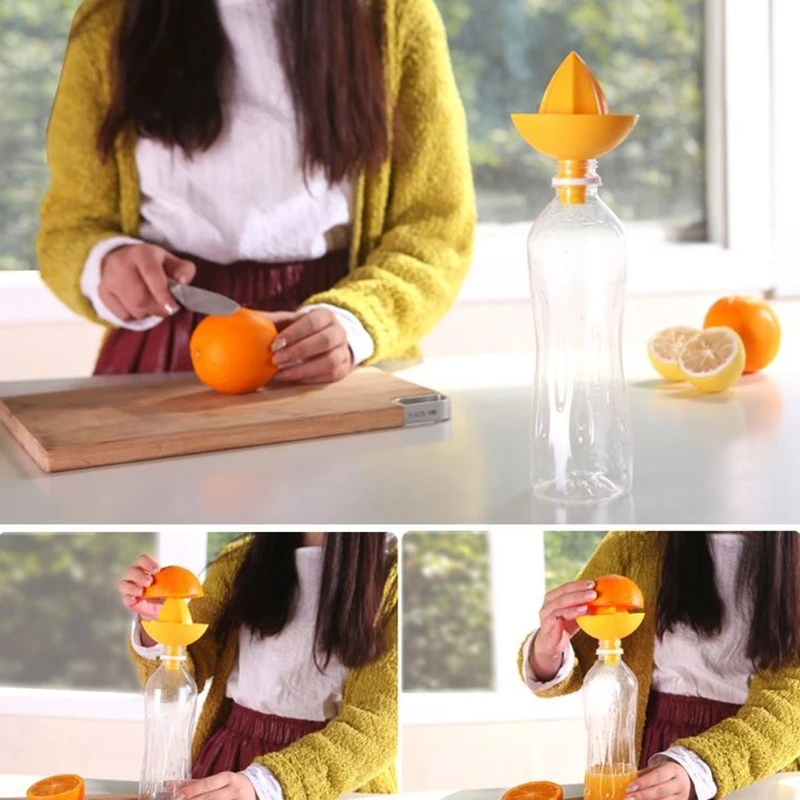 

Mini Lemon Squeezer Juicer Manual Fresh Citrus Orange Lemon Hand Press Juicer Non-toxic Material