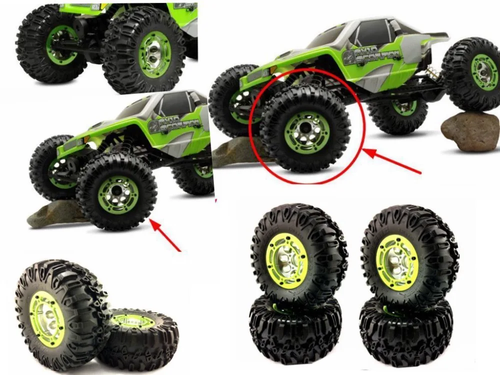 1/10 Гусеничные Шины и RimTruck PROLINE 2 гусеничный для осевого SCX10/AX10 шт/1 пара|crawler tires|crawler