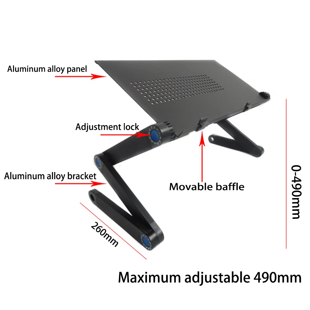 Dropshipping Portable Foldable Adjustable Folding Table For Laptop Desk Computer Mesa Para Notebook Stand Tray For Sofa Bed Red Dropshipping Portable Foldable Adjustable Folding Table For Laptop Desk Computer Mesa Para Notebook Stand Tray For Sofa Bed Red