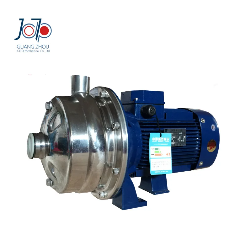 

WB2-70/150 380V 50Hz Three Phase Electric Stainless Steel Double Impeller Sanitary Pump Food Grade Centrifugal Pump